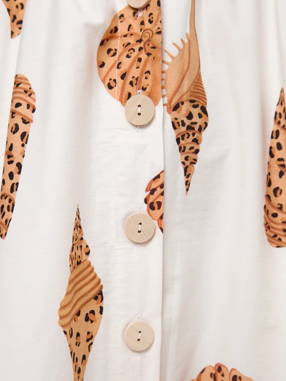 NWT Farm Rio Leopard Shell Midi Dress - Picture 8 of 8